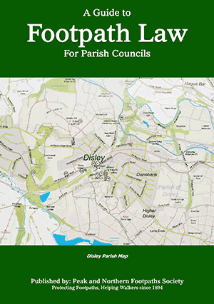 Cover of booklet explaining Footpath Law in more detail