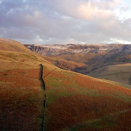 Kinder Scout in winter